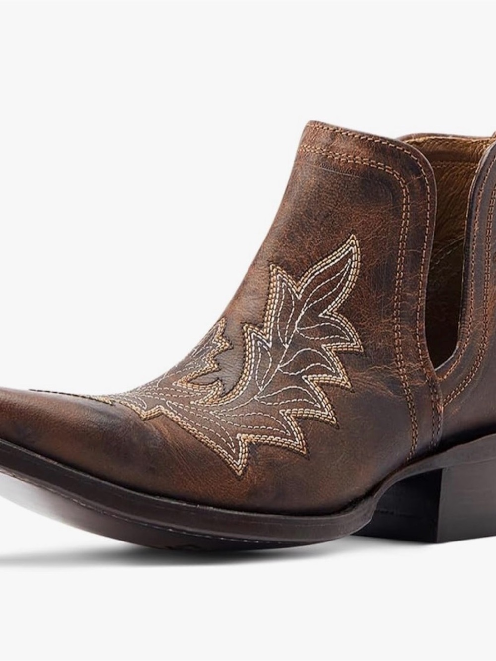 Ariat Dixon Rhino Tan size 5.5 Western Ankle Boot